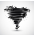realistic tornado vector image