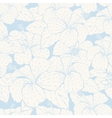 elegance seamless pastel flower pattern vector image