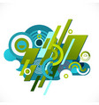 abstract colorful and creative geometric vector image