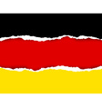 german flag vector image
