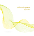 abstract waves background vector image