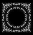 retro shiny frame or border vector image