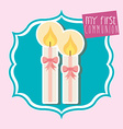 my first communion vector image