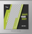 social media post vector image vector image