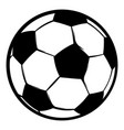 football ball icon cartoon vector image