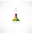 chemistry icon vector image