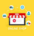 modern flat design people and business concept vector image