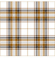 gold black and white tartan plaid scottish pattern vector image