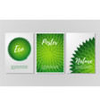 abstract background set trendy geometric vector image vector image