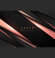 abstract pink gold and black luxury background vector image
