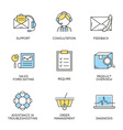 business corporate management employee - 5 vector image
