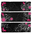 emo banners vector image