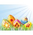 background easter vector image vector image