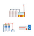 design industry and building icon vector image