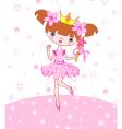 little princess vector image vector image