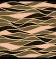 seamless wave pattern for textile vector image