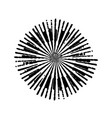 grunge burst isolated vector image
