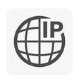 ip camera icon vector image