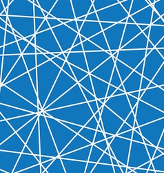 Blue abstract mesh background with circles lines Vector Image