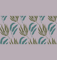 seamless pattern background with abstract hand vector image