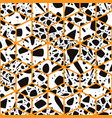 terrazzo seamless pattern design vector image