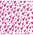 cute hand drawn seamless pattern with scribbles vector image
