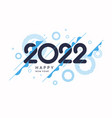 background with the inscription happy new year vector image vector image