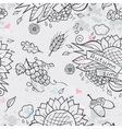 contour seamless texture autumn theme vector image vector image
