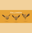 cute cartoon 3d halloween halloween concept vector image vector image