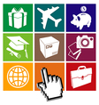 e-commerce grid vector image