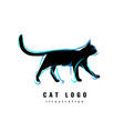 logotype cat vector image