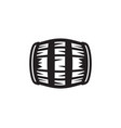 barrel vector image