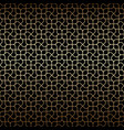 golden art deco linear seamless pattern vector image vector image