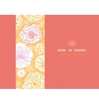warm day flowers horizontal seamless pattern vector image vector image