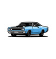 american muscle car logo vector image