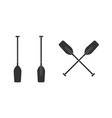 oars set vector image vector image