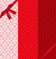 valentine pattern vector image