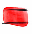 abstract hand painted japanese themed minimal vector image vector image