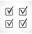 check mark icon vector image