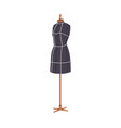 manikin women figure dummy for sewing vector image vector image