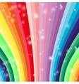 abstract futuristic colored rainbow background vector image