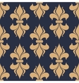 classic french fleur-de-lis seamless pattern vector image