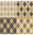 seamless argyle pattern vector image