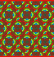 seamless colorful flowers motifs african design vector image vector image
