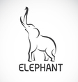 images of elephant design vector image