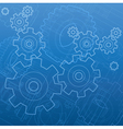 industrial background vector image
