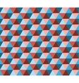 retro geometric hexagon seamless pattern vector image