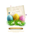 vintage element for design easter vector image vector image