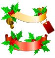 christmas banner vector image