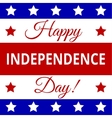 happy independence day vector image